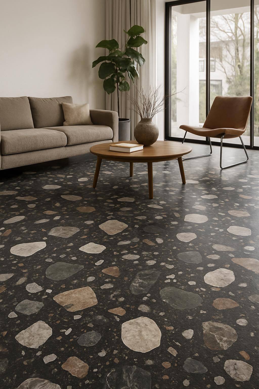 MOWA TERRAZZO Ponadczasowa elegancja zamknięta w kamieniu. Podłogi MOWA MICRO TERRAZZO to połączenie klasycznego piękna z nowoczesnym designem